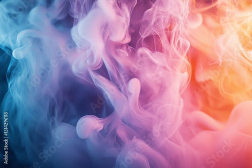 abstract background wavy smoke trail