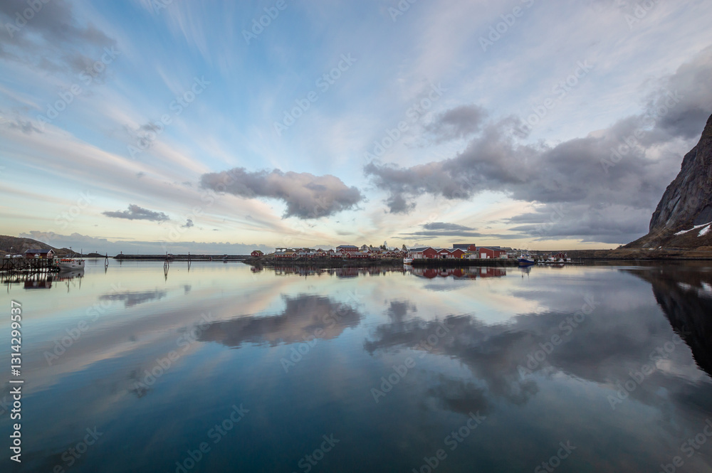Obraz premium Trip to Lofoten in May 2024 
