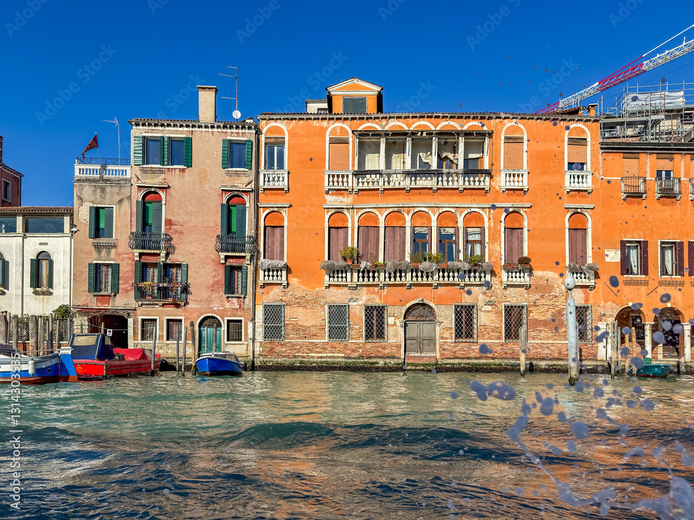 Fototapeta premium views around Venice an island city in Italy 