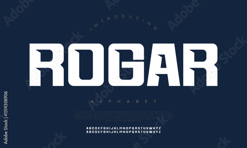 Sport Modern Future bold Alphabet Font Logo. Typography urban italic style fonts technology, sport, movie brand and logos. vector illustration
