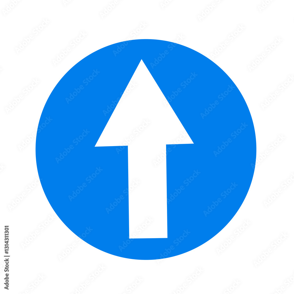 Traffic arrow sign Traffic arrow sign