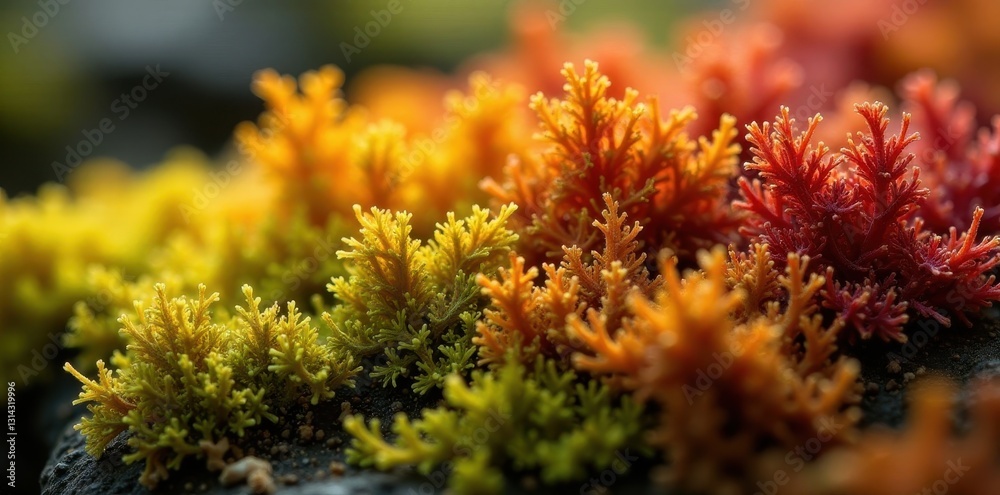 Close-up of dried Irish moss, intricate texture , health, sea Close-up of dried Irish moss, intricate texture , health, sea
