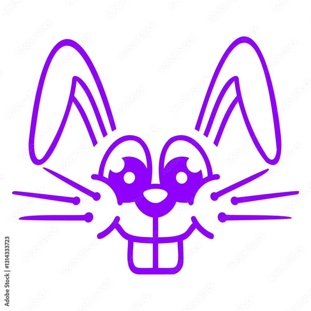 Bunny Rabbit Cartoon Small Animal Cute Smile Happy Design Lover Art Vector Illustration Card T-Shirt Poster Sticker Graphic Print Decorative Drawing Isolated Logo Decoration Symbol Creative Cool Style Bunny Rabbit Cartoon Small Animal Cute Smile Happy Design Lover Art Vector Illustration Card T-Shirt Poster Sticker Graphic Print Decorative Drawing Isolated Logo Decoration Symbol Creative Cool Style