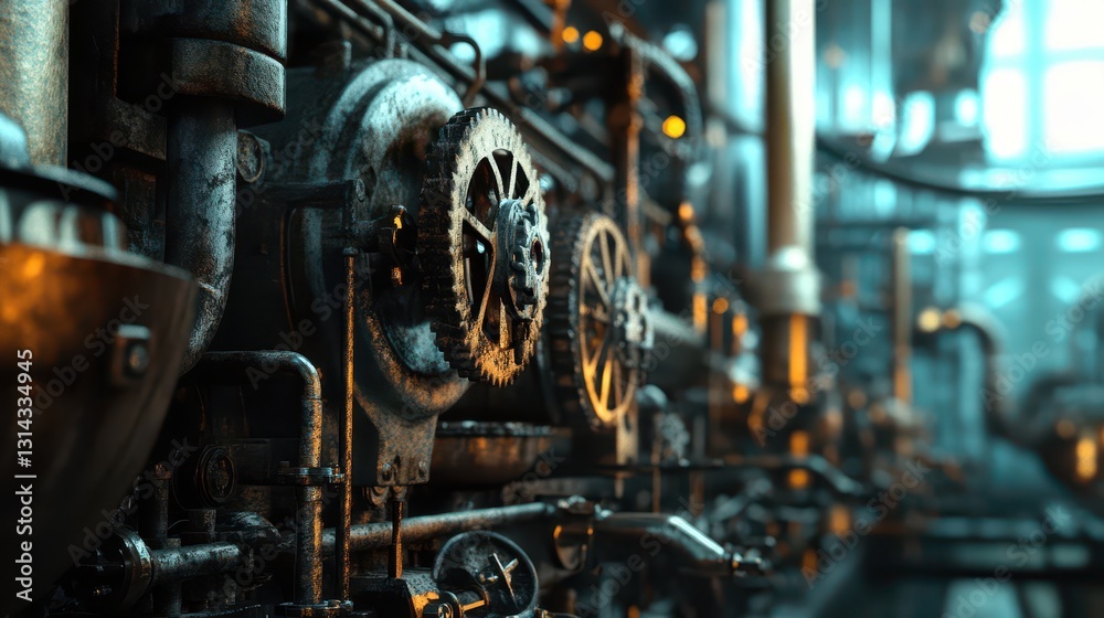factory machinery factory floor factory machinery factory floor