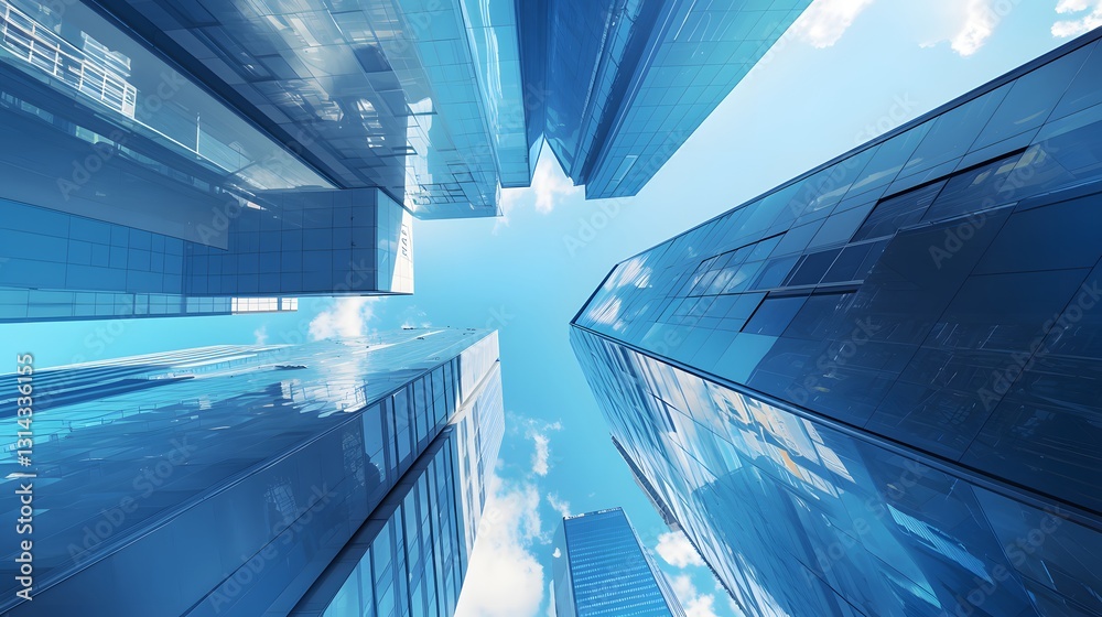 Fototapeta premium modern architecture in the city