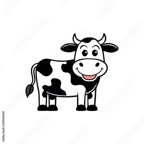 Animals cows cutter friendly.