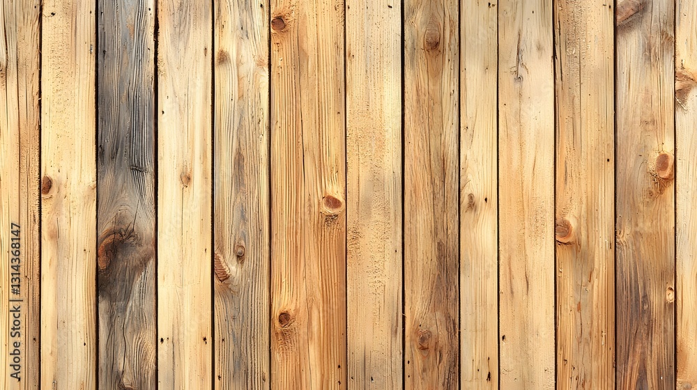 Fototapeta premium Light Oak Wood Texture with Subtle Grain Details and Soft Lighting