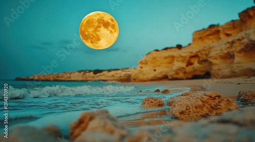 Waikiki, A calm wave shot in slow motion with high fidelity detail.