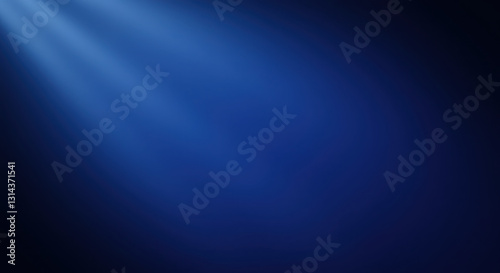 Abstract Gradient Royal Blue Background With Soft