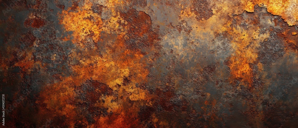 Abstract rusty metal texture background with orange and brown corrosion, creating a grunge and industrial design element for graphic design Abstract rusty metal texture background with orange and brown corrosion, creating a grunge and industrial design element for graphic design