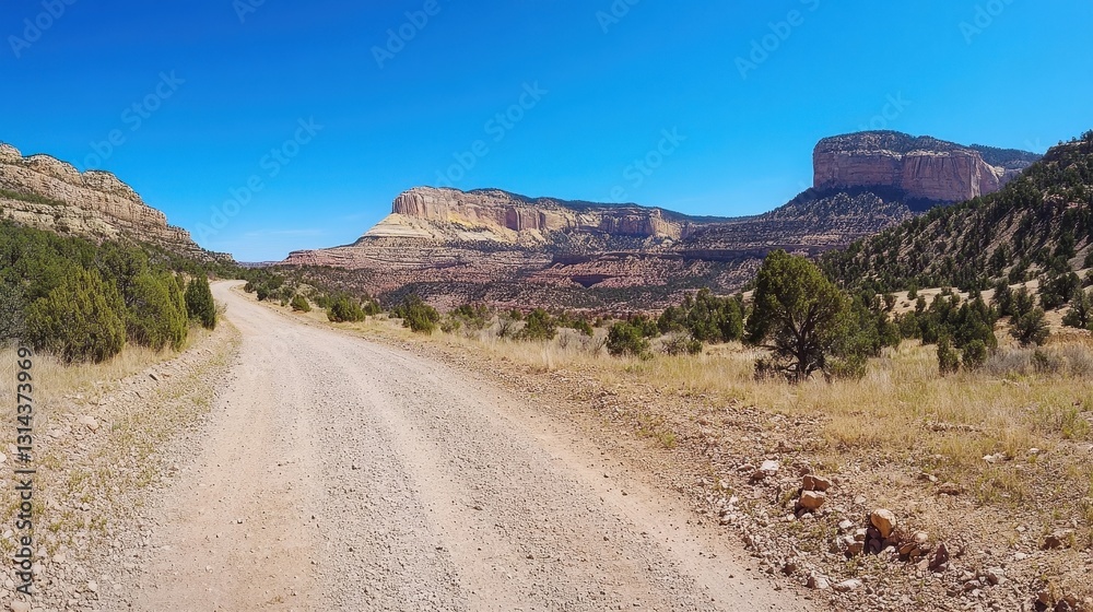 scenic dirt road in canyonlands national park scenic dirt road in canyonlands national park