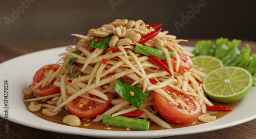 Healthy salad soma tam.