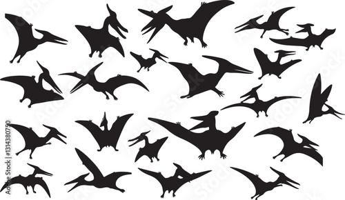 Pteranodon Silhouette