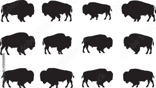 Bison Silhouette