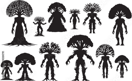 Tree Spirit Silhouette