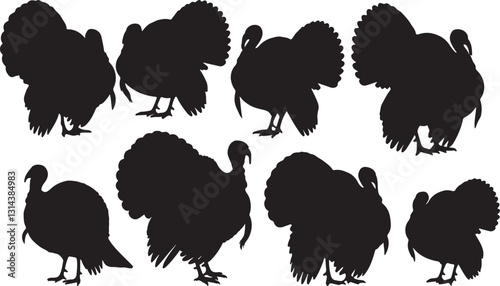 Turkey Silhouettes