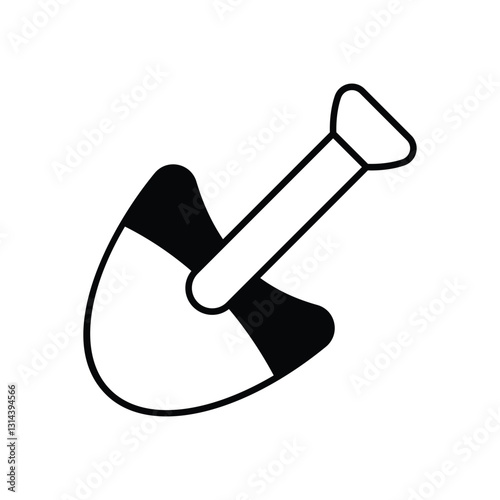 Shovel Vector icon