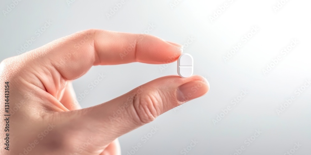 Better health management. A hand holding a small SIM card against a light background. Better health management. A hand holding a small SIM card against a light background.