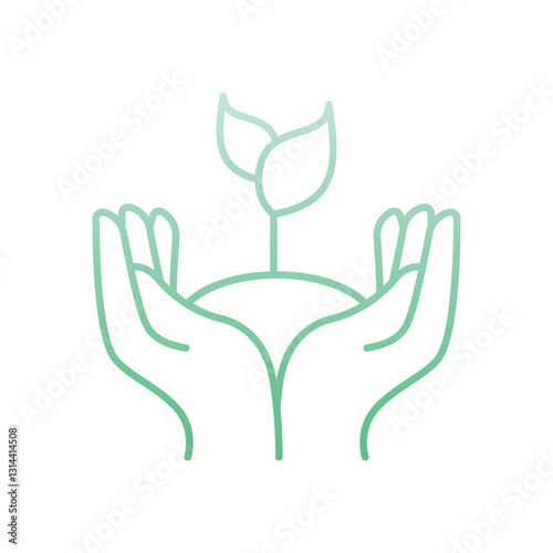 Plant Protection Vector icon