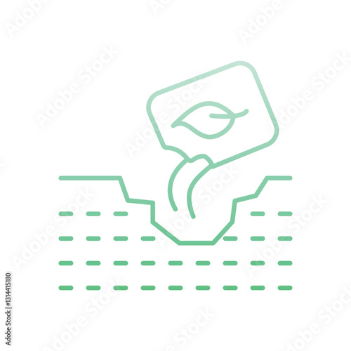 Fertilization Vector icon