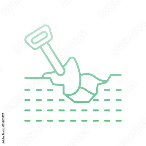 Sowing Time Vector icon
