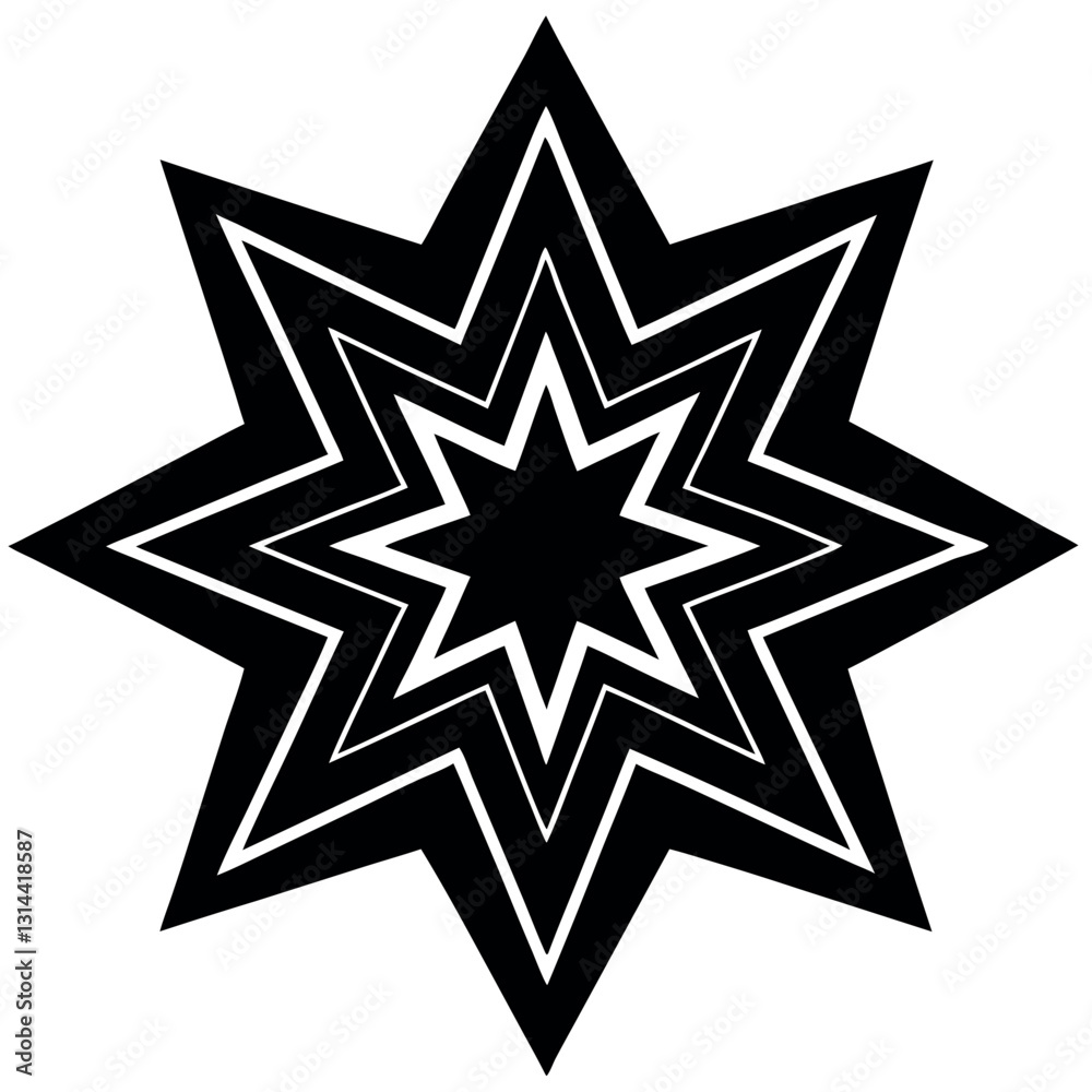 A star-with-swirling spiral-shaped-arms blending. A star-with-swirling spiral-shaped-arms blending.