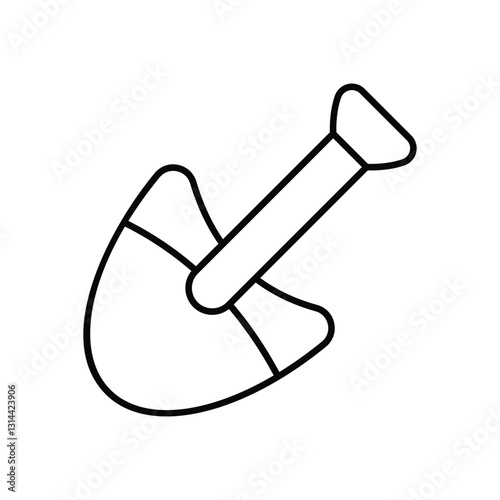 Shovel Vector icon
