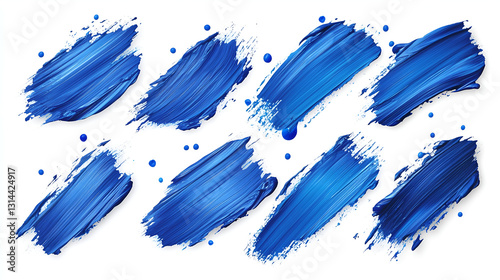 Modern Expressionism A Fluid Composition of Paint Streaks