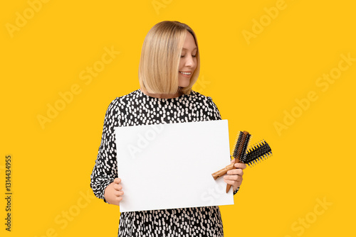 Beautiful young woman with ...