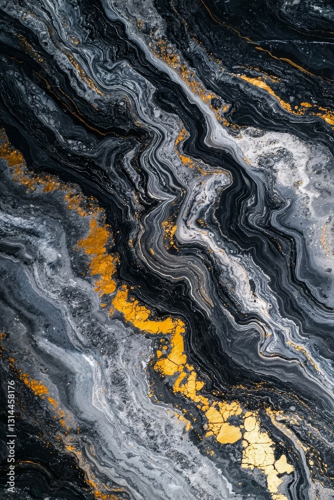 Vertical Black marble abstract nature background. Vertical Black marble abstract nature background.