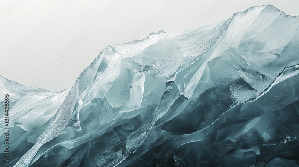 Obraz premium Detailed Iceberg Formation in South Georgia