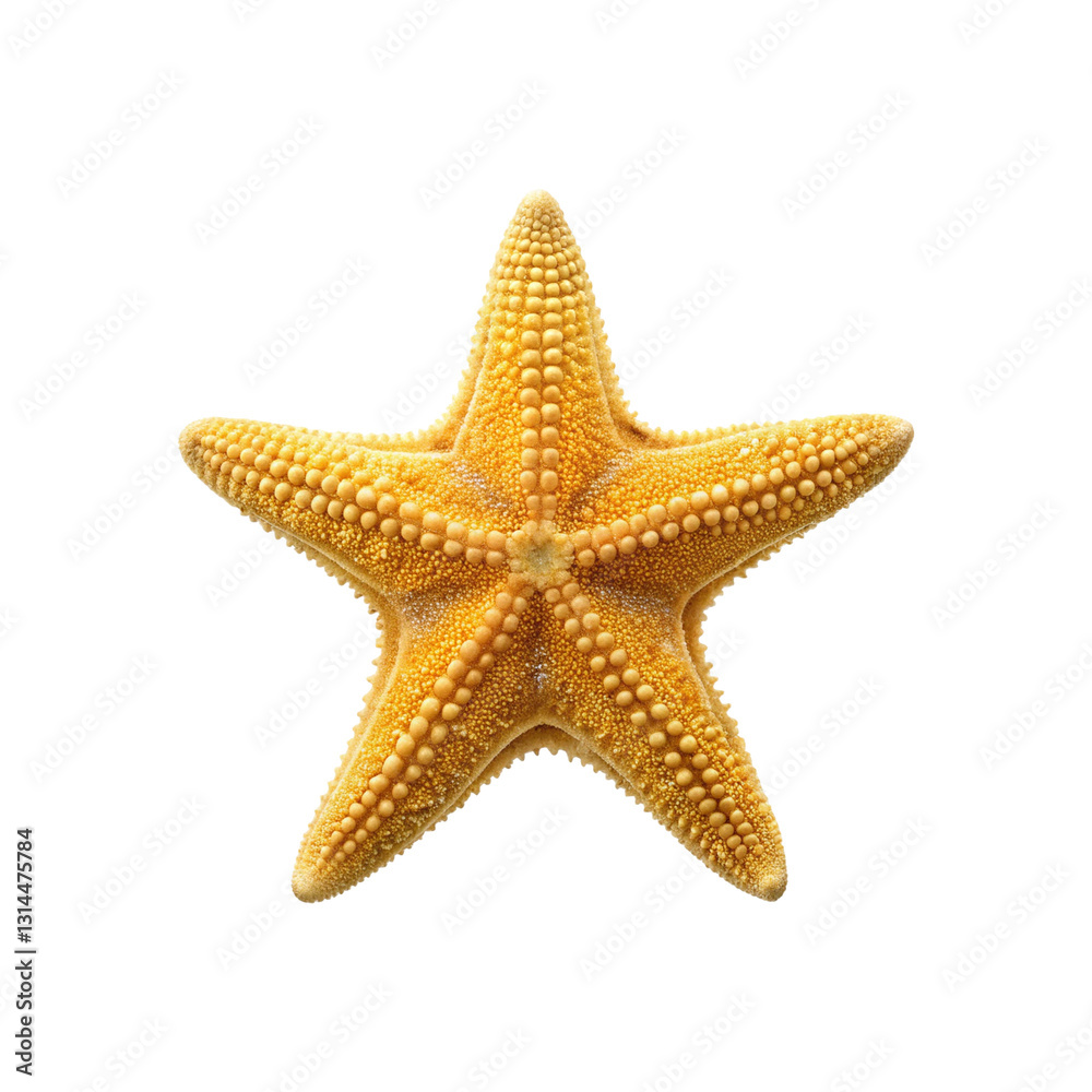 big yellow sea-star isolated on a transparent background big yellow sea-star isolated on a transparent background