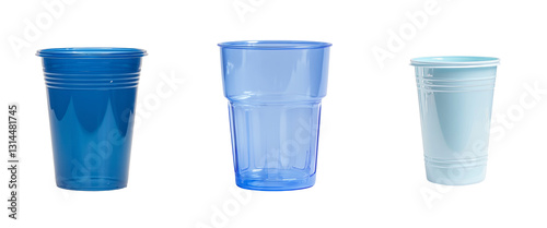 Wallpaper Mural This blue plastic cup has a distinctive ribbed design and is well-suited for use at parties and gatherings, with a transparent background and available as a png Torontodigital.ca