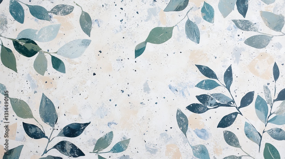 Delicate Botanical Leaf Design. A serene and calming floral pattern, perfect for a modern home decor. Abstract leaves and branches create a tranquil atmosphere. Elegant and stylish wall art. Delicate Botanical Leaf Design. A serene and calming floral pattern, perfect for a modern home decor. Abstract leaves and branches create a tranquil atmosphere. Elegant and stylish wall art.