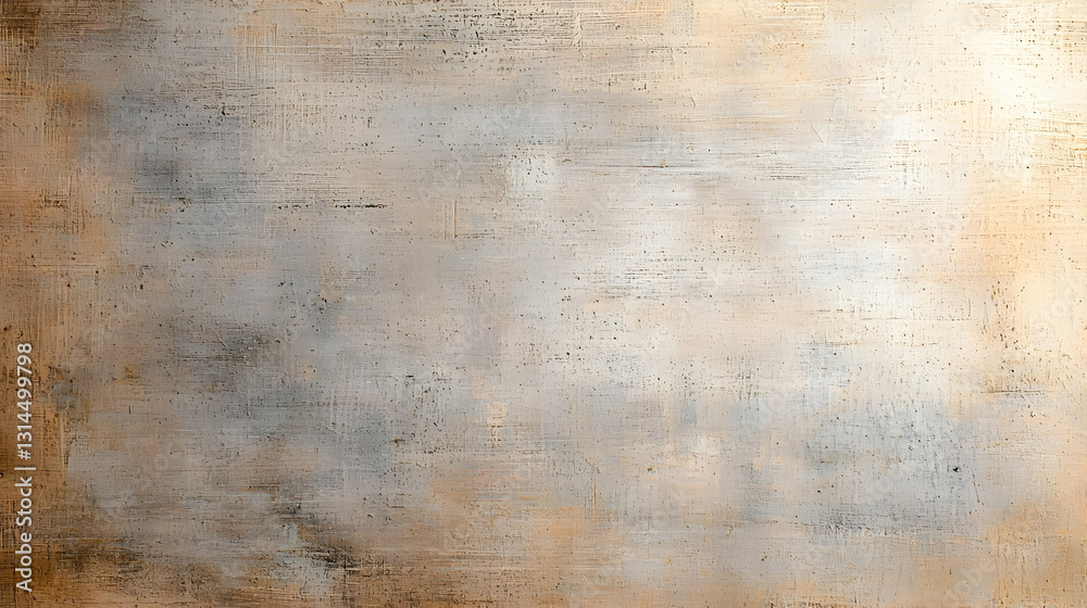 Fototapeta premium Beige Brown Textured Background With Subtle Light And Shadow Details For Design Copy Space Backdrop