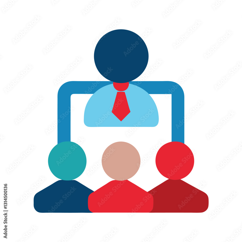 Business people social network icons and concept design Business people social network icons and concept design
