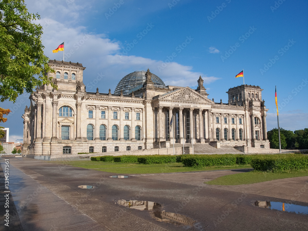 Naklejka premium Reichstag in Berlin