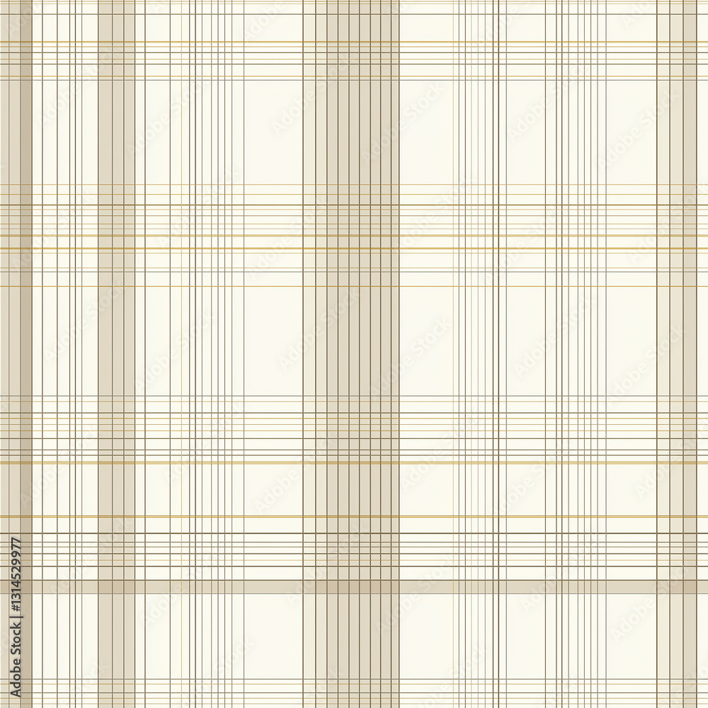 Checked pattern fabric in beige and brown tones suitable for backgrounds and designs. Checked pattern fabric in beige and brown tones suitable for backgrounds and designs.