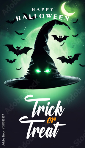 halloween party poster design template