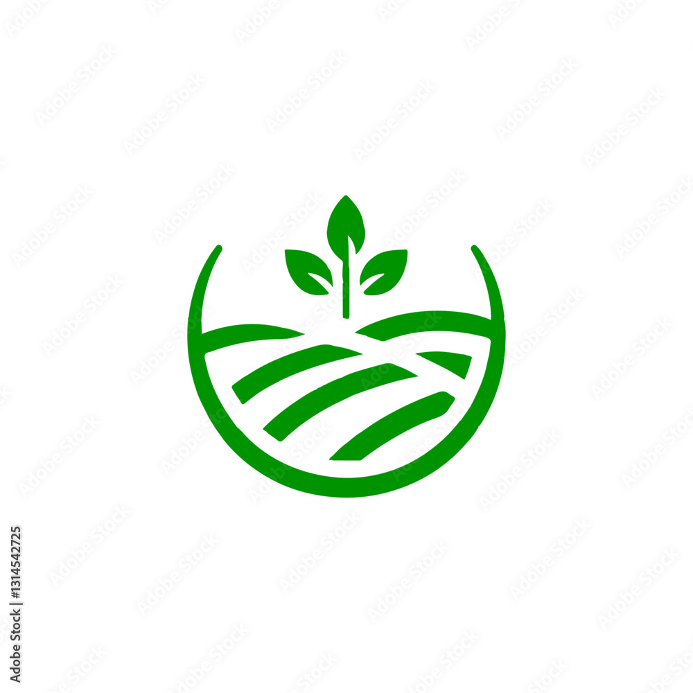 modern and minimalist agriculture and farming logo modern and minimalist agriculture and farming logo