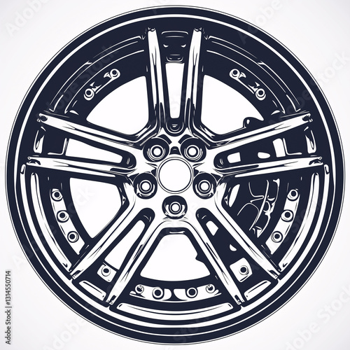 wheel of the car