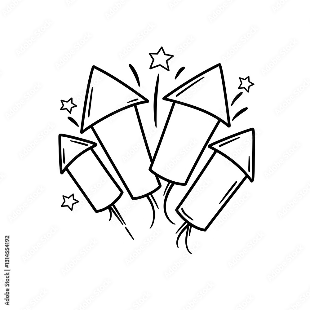 fireworks sketch fireworks sketch