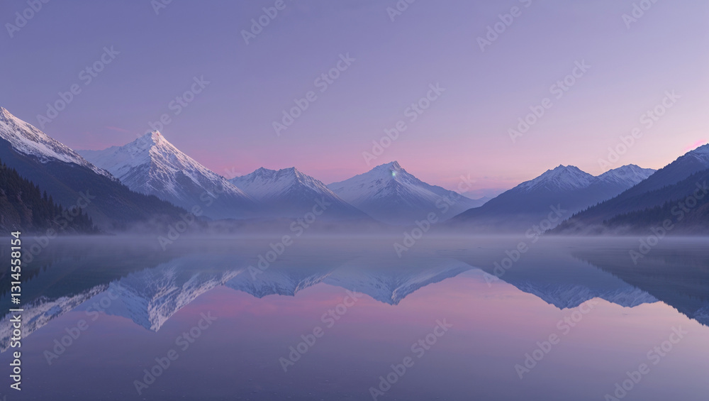 mountain landscape with lake mountain landscape with lake