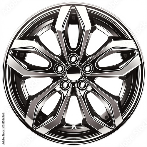 wheel of the car