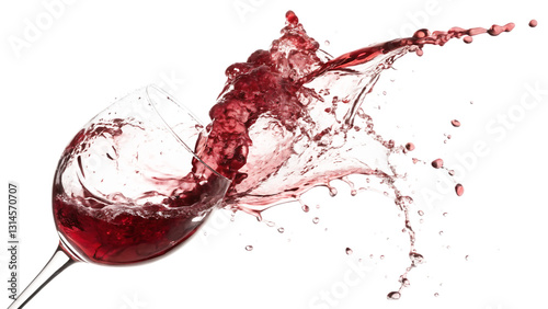 red wine pouring 