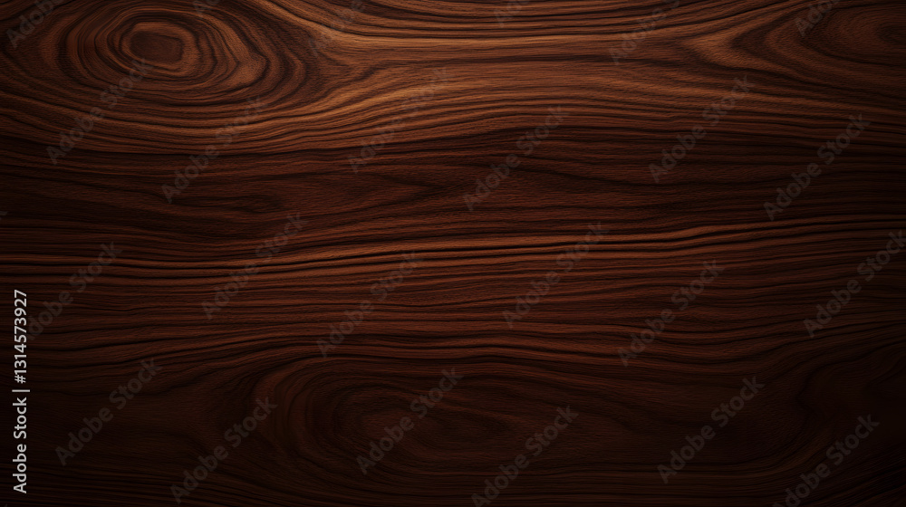 Rich brown wooden texture with natural swirling grain and polished finish UHD 4K Image Rich brown wooden texture with natural swirling grain and polished finish UHD 4K Image