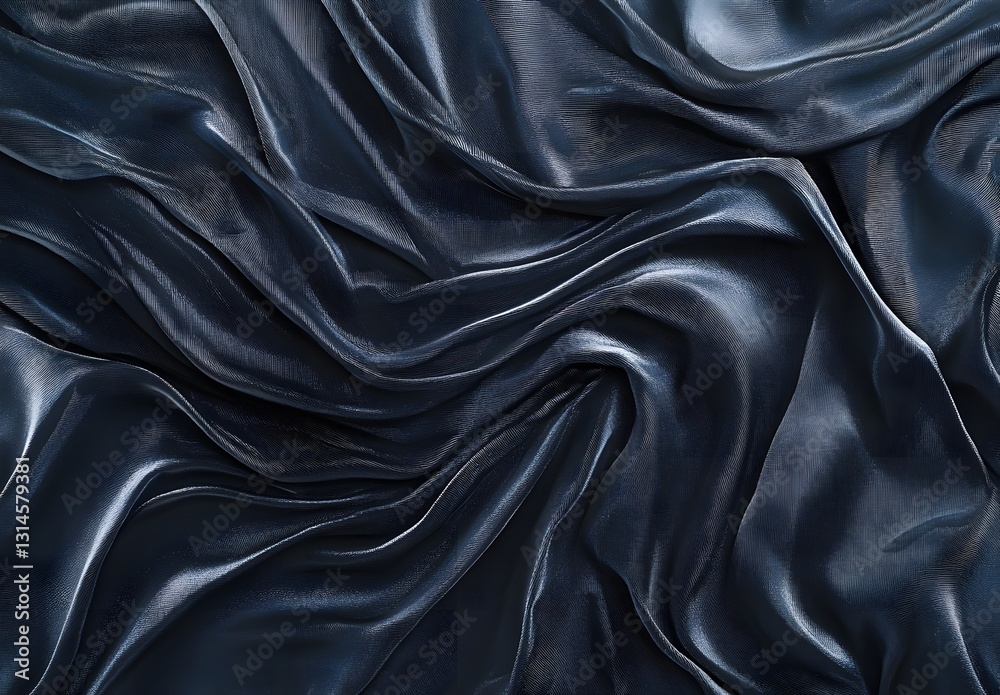 dark satin fabric with elegant folds and flowing texture, luxurious and abstract dark satin fabric with elegant folds and flowing texture, luxurious and abstract