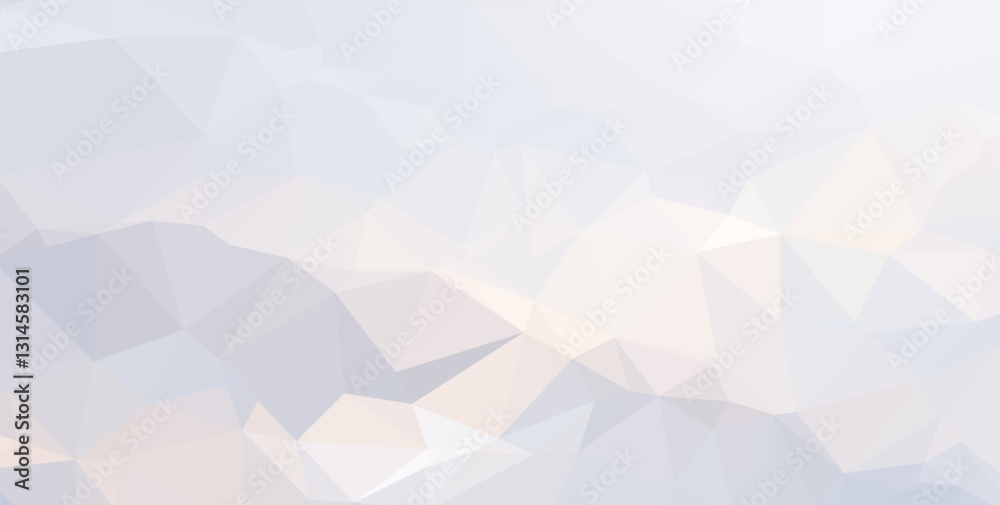 Fototapeta premium vector polygonal abstract background realistic Polygonal Mosaic Light blue