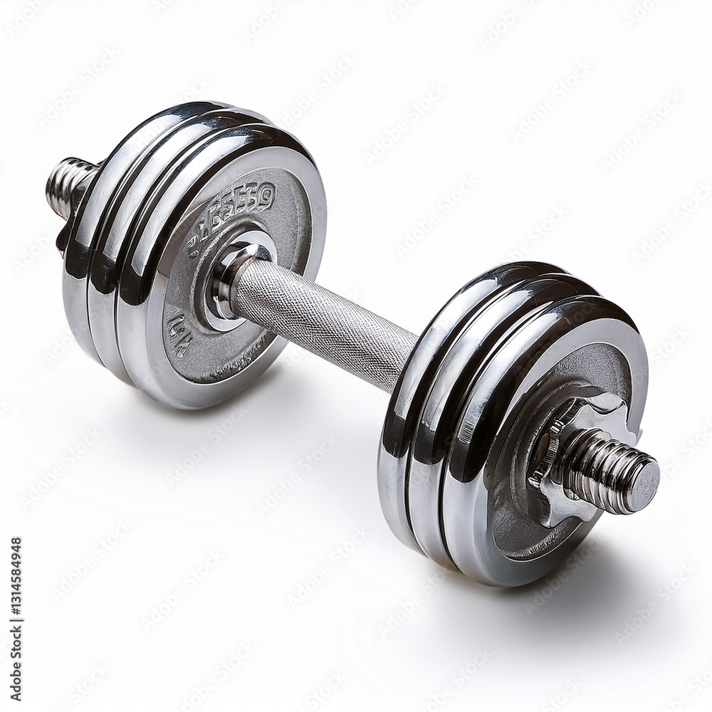 dumbbell isolated on white background dumbbell isolated on white background