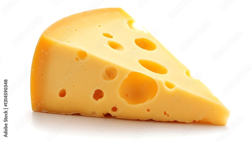 piece of cheese isolated. piece of cheese isolated.